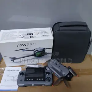 A26 Pro Advanced GPS Camera Drone – Foldable Design Long Battery Lif
