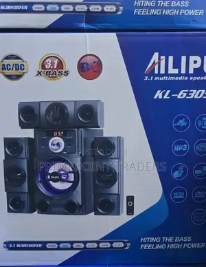 Ailipu 3.1ch Home Theatre Multimedia Speaker System With Powerful Ba