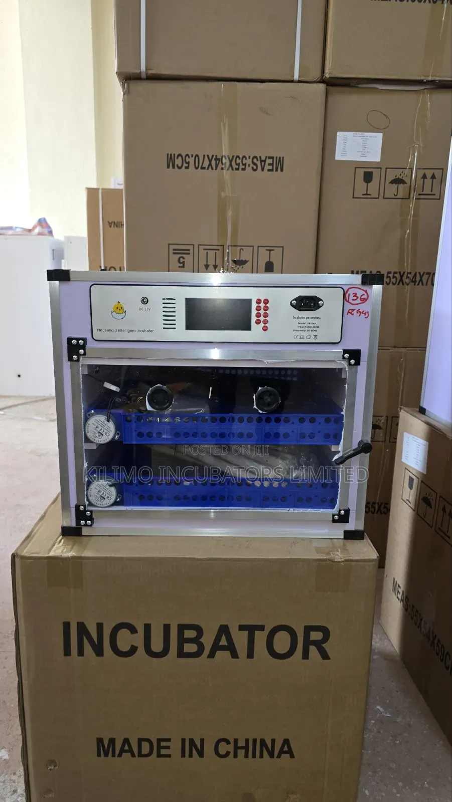 Automatic 136eggs Capacity
