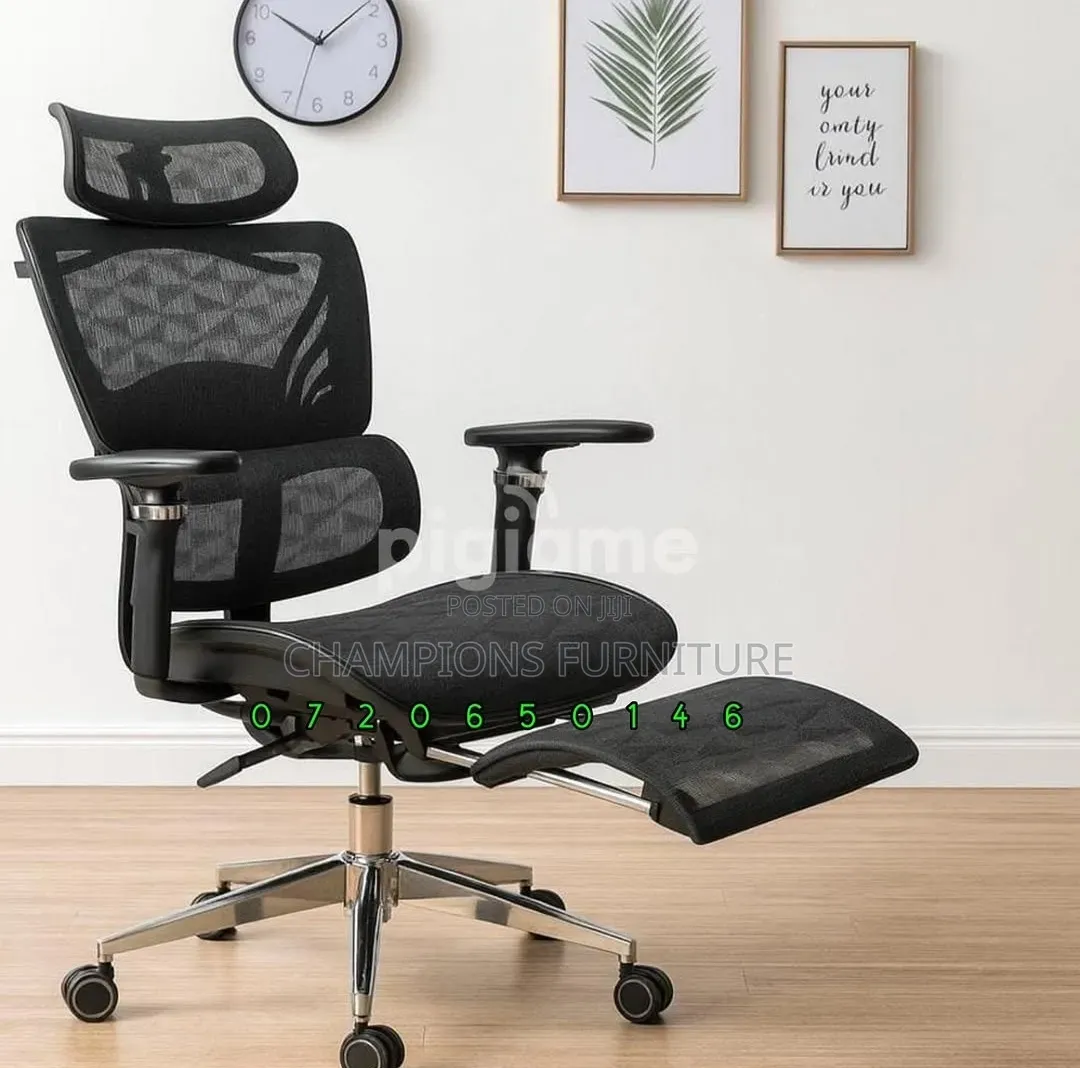 Orthopedic Office Chair With Legrest