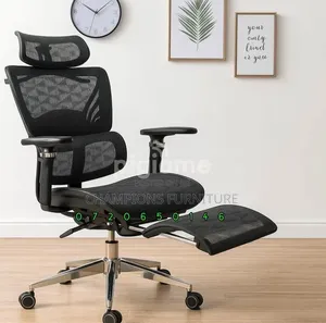 Orthopedic Office Chair With Legrest