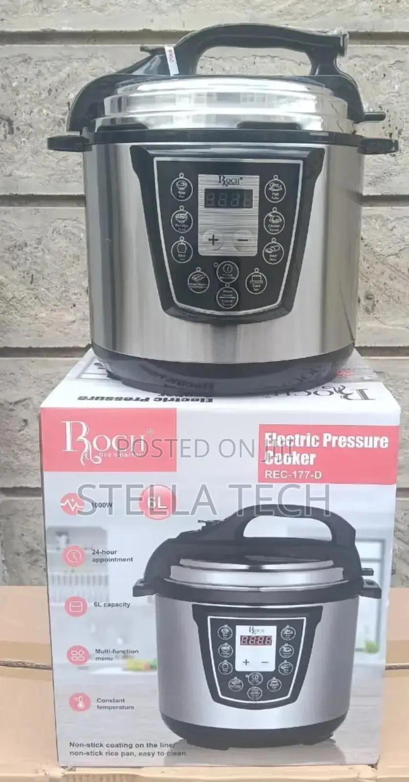 Roch 6 Litres Pressure Cooker