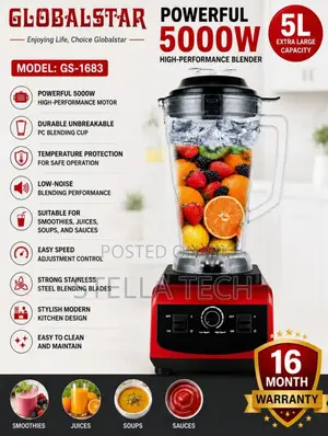 Heavy Duty 2in 1gs-1683 Blender And Grinder Commercial Blender