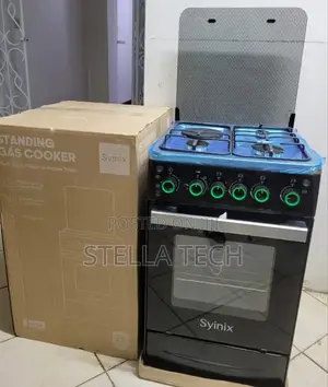 50by 50 Syinix Standing Cooker With Electric Oven Now Available