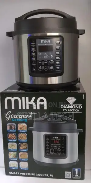 6 Litres Mika Smart Pressure Cooker