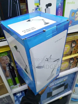 Black Home Office Study Desk Lamp With Modern Design