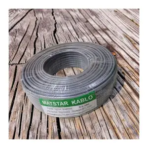 Flame Retardant 1.5mm Twin And Earth Electrical Wiring Cable Long Life