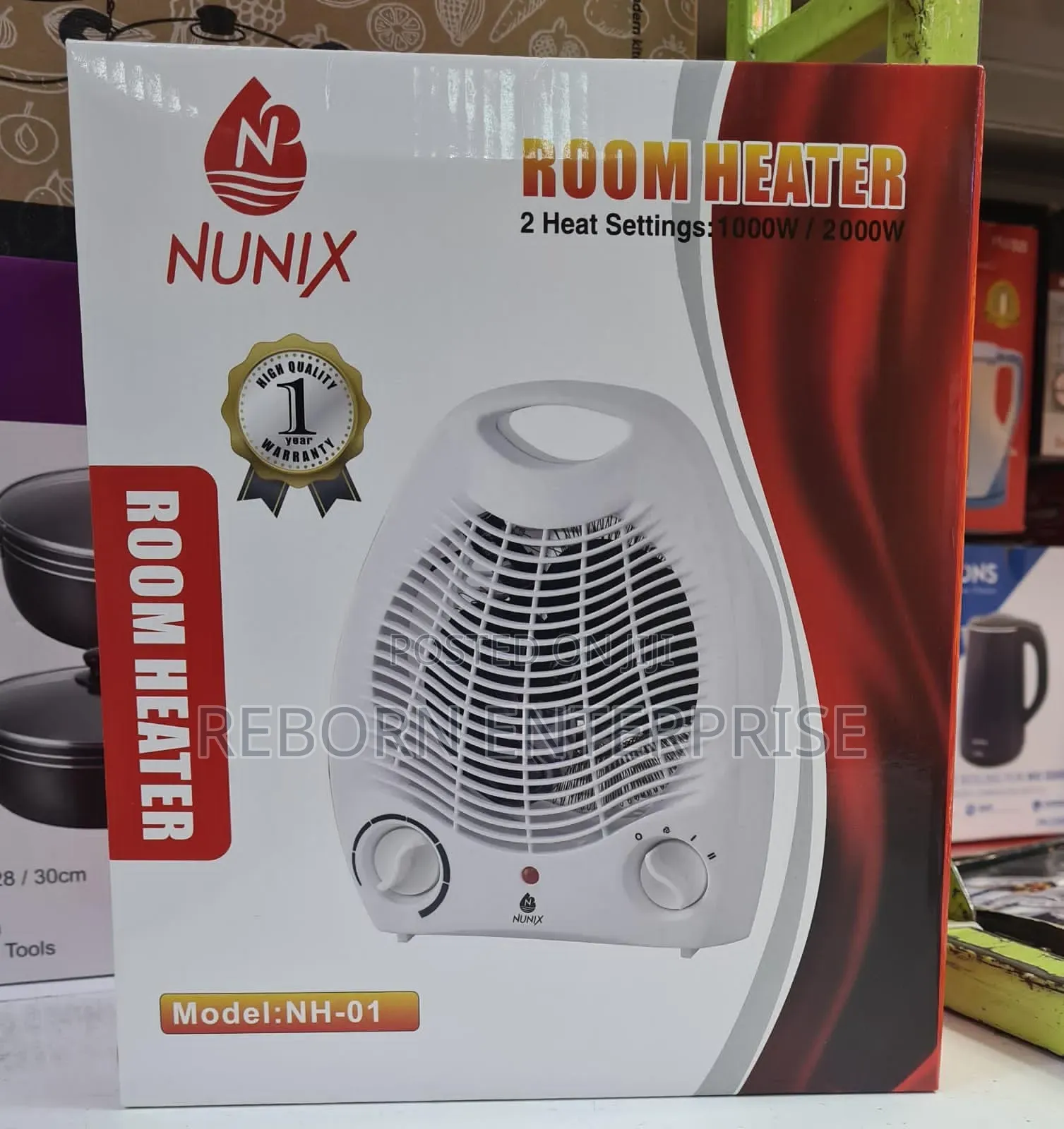 Nunix Fan Room Heater