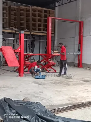 Hydraulic System Heavy Duty 4tns 2post Carlift Machine Sunshine