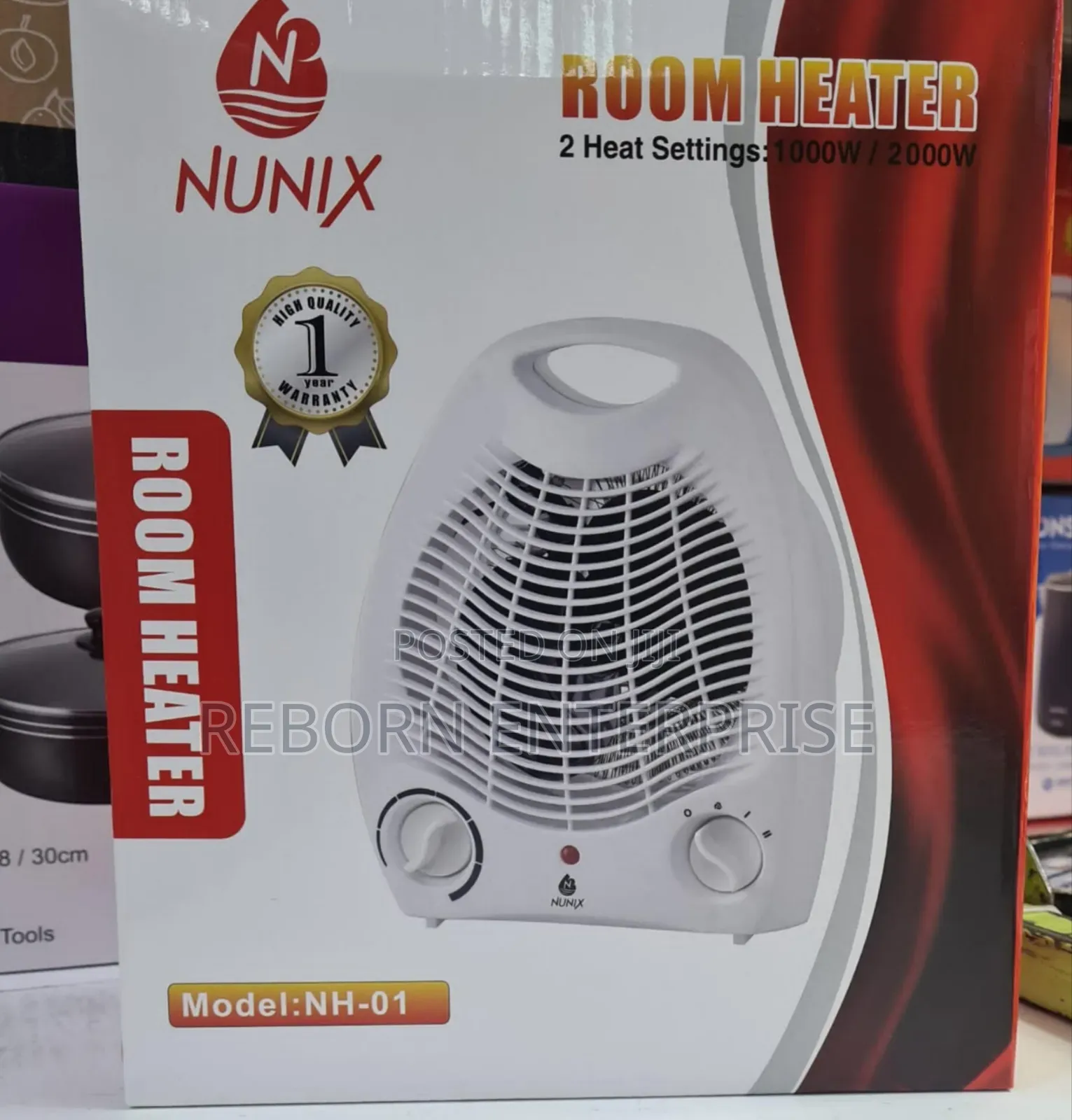 Nunix Fan Room Heater