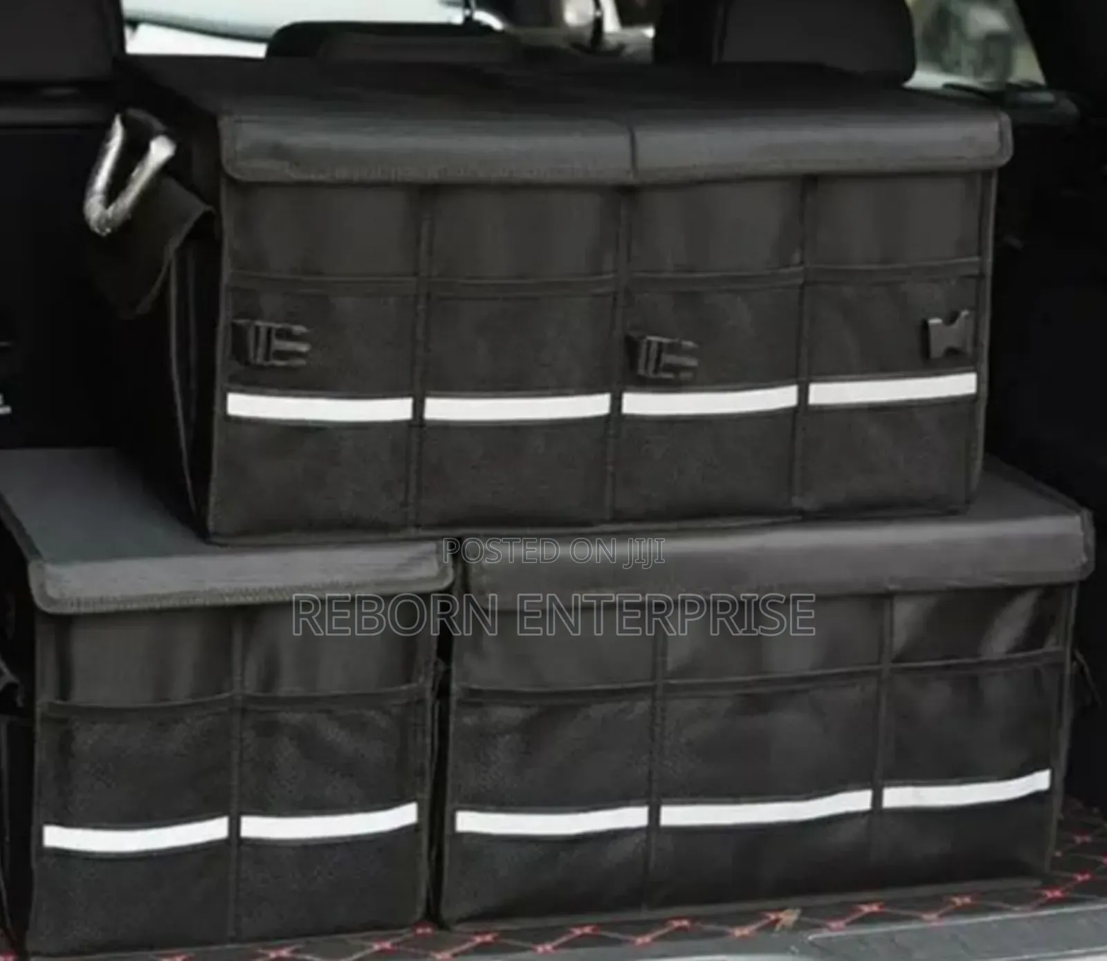 Foldable and Heavy Duty Car Trunk Boot Organizer