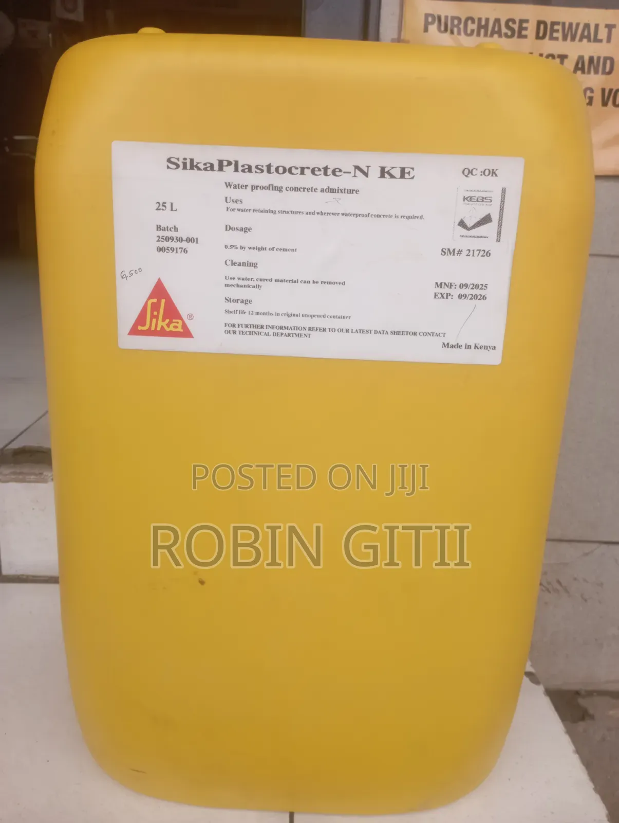Admixture Bondi Agent