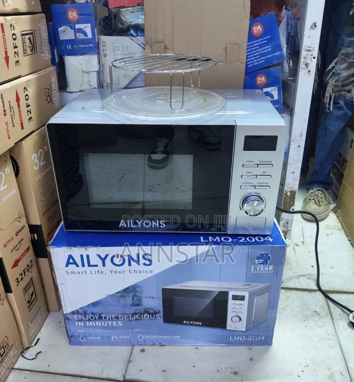 Ailyons 20 Litres Microwave With Grill