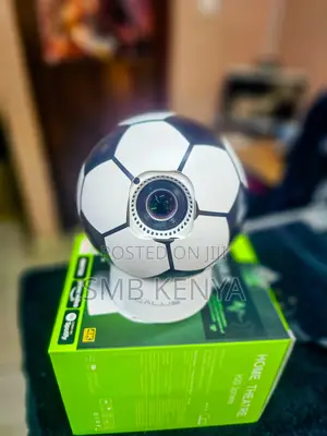  HDR Fottball Shape Portable Smart Projector