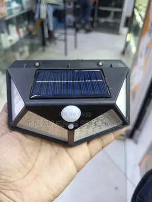 2pcs Bk-100 Waterproof Solar Security Light With 3 Intelligent