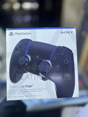 Sony Original Dualsense Edge Wireless Black Game Controller for Ps 5