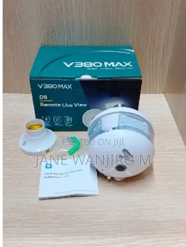 Brand New V380 Max D8 Panoramic Wifi CCTV Camera