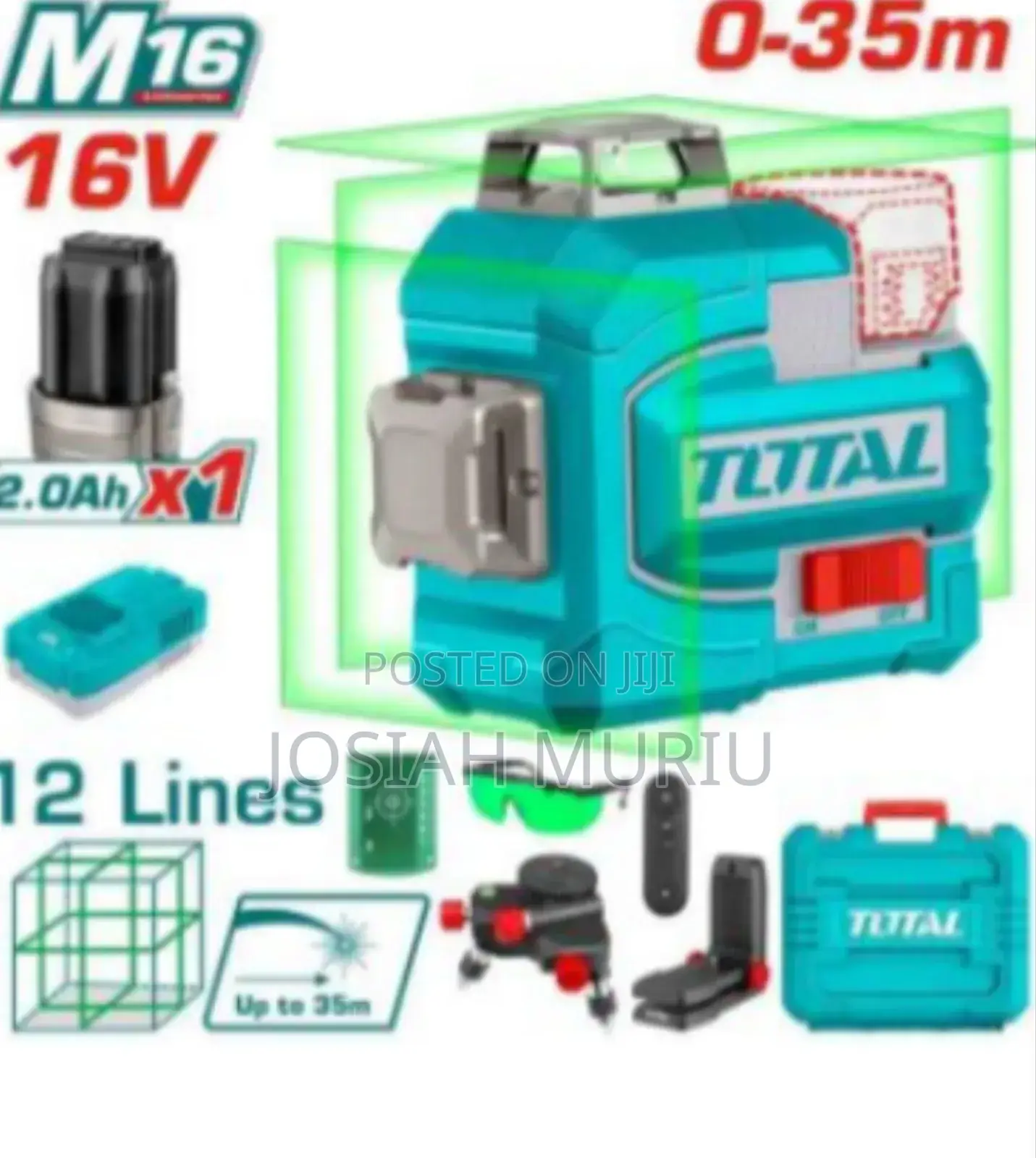 Total 3d Cordless Laser Level