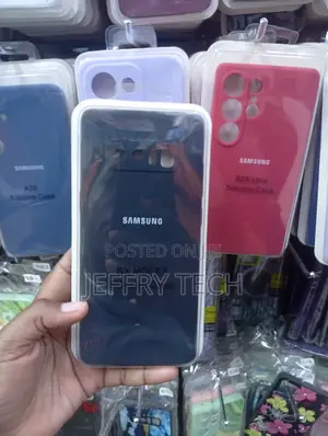Dark Blue Silicone Case Tailored for the Samsung Galaxy Note 8