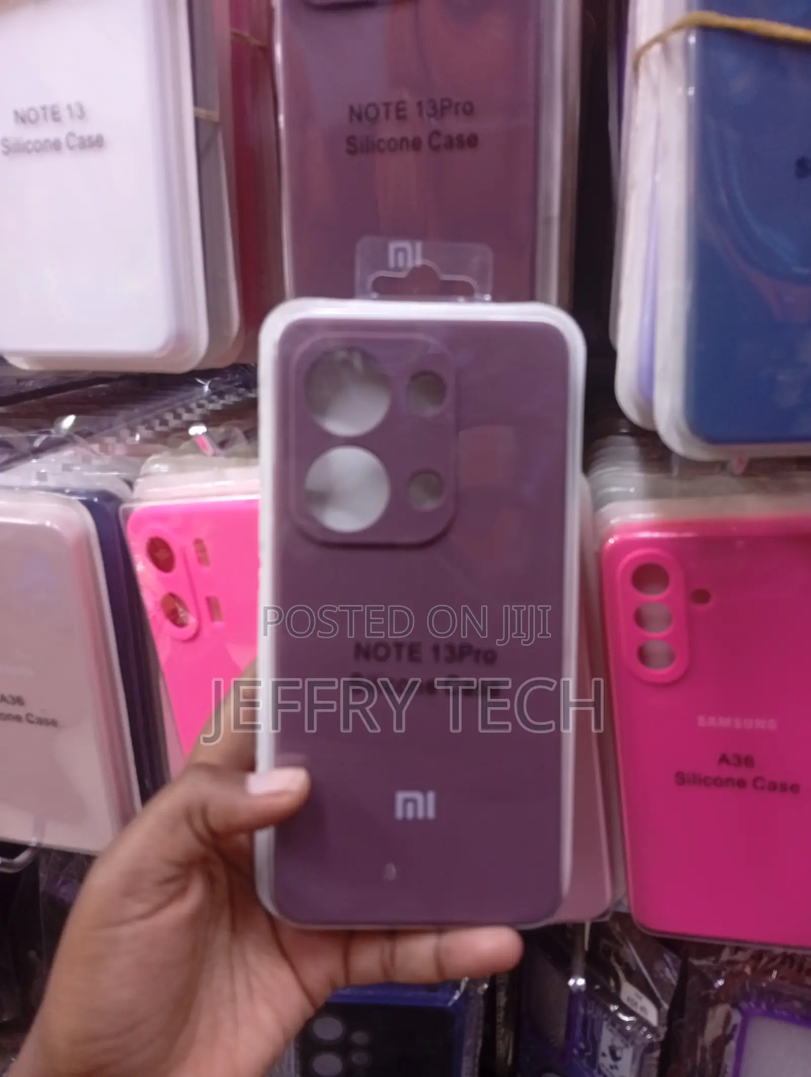 Redmi Note 13 Pro Burgundy Silicone Case