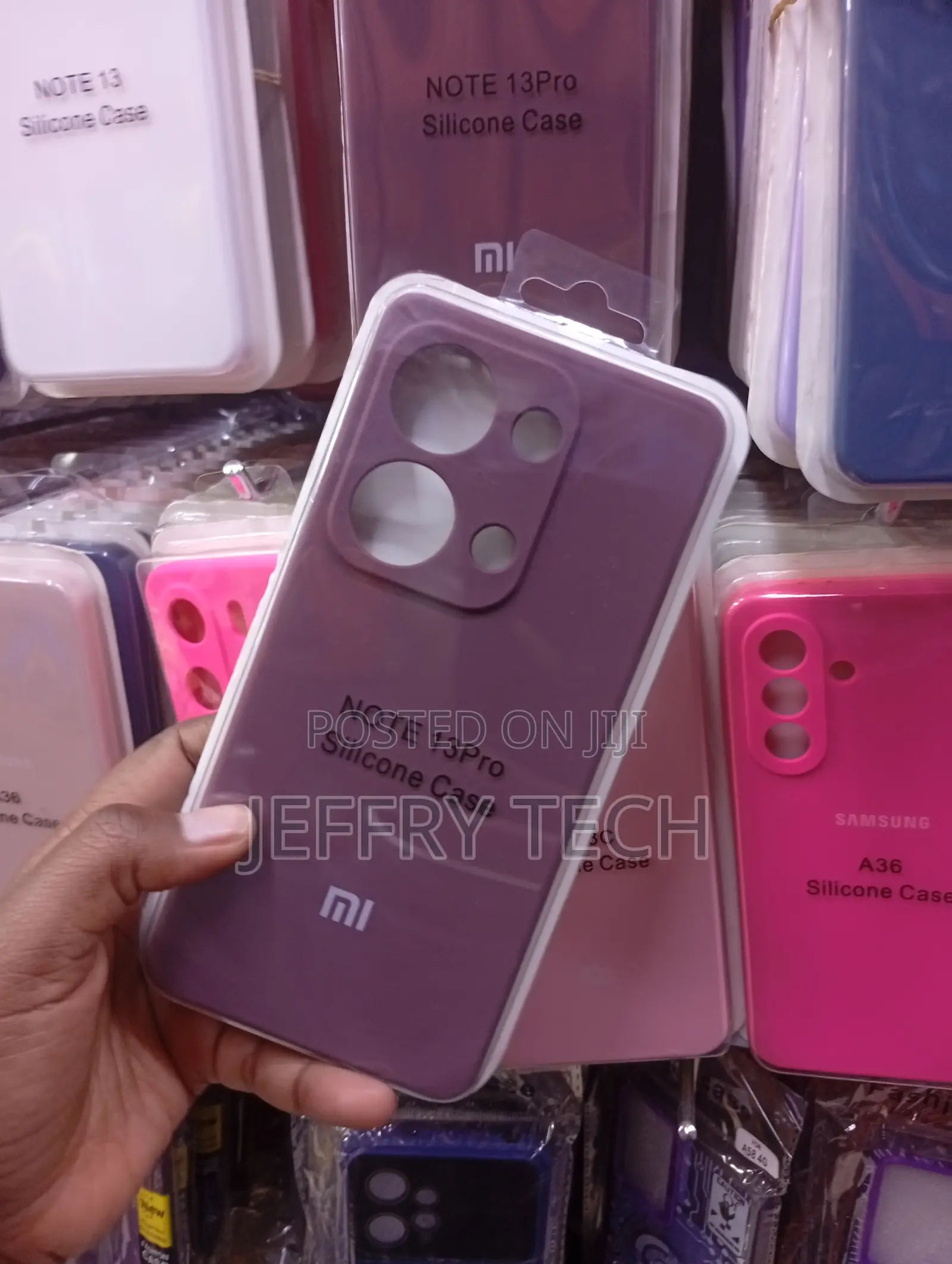 Redmi Note 13 Pro Burgundy Silicone Case
