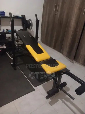 Everlast Gym Bench With 1.5 Barbell