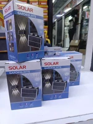 4 Pieces Solar Garden Lights (Up and Down Lighting) – New