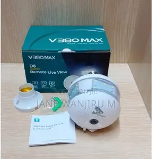 V380 Max D8 360° Smart Wifi Security ~~Camera Two-Way Audio