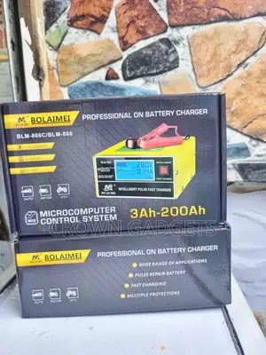 Bolaimei Intelligent Car Battery Charger With LCD Display