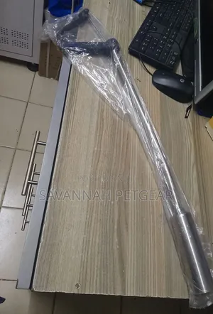 Bolus Gun Metallic Handle Stainless Steel- Curved