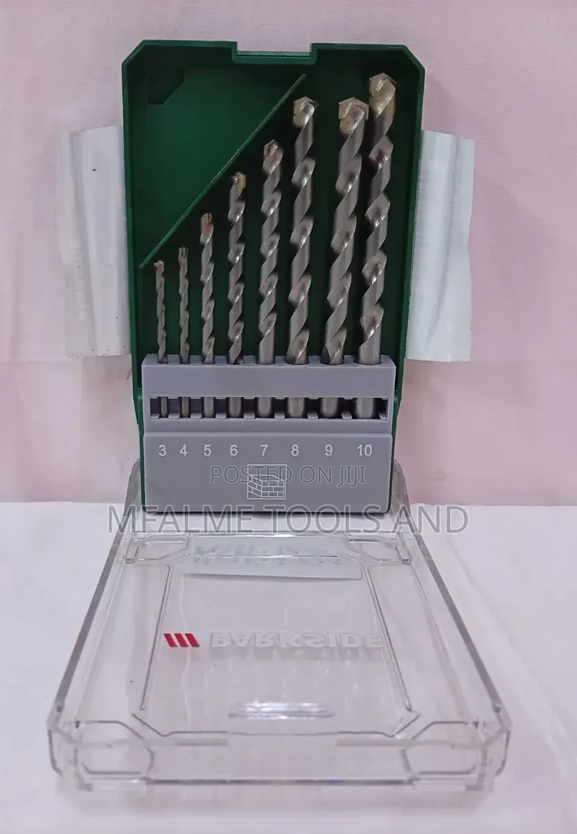 Brand New Parkside Masonary Drill Bit Set