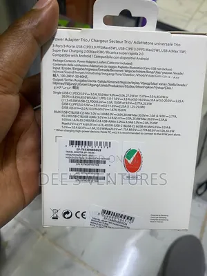 Samsung 65w Power Adapter Trio