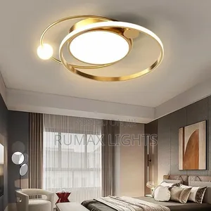 Bedroom Modern Artistic Round Led Ceiling Light