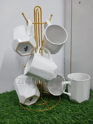 White Mug Set for Sale