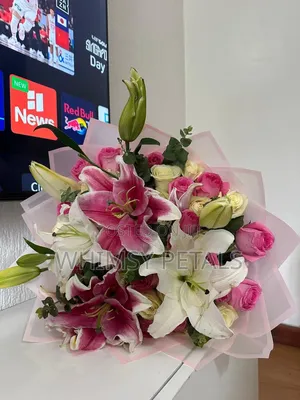 Fresh Lily- Rose Bouquet