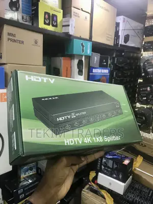 8-Port Hdmi Splitter 18gbps With Edid for Multi-Display