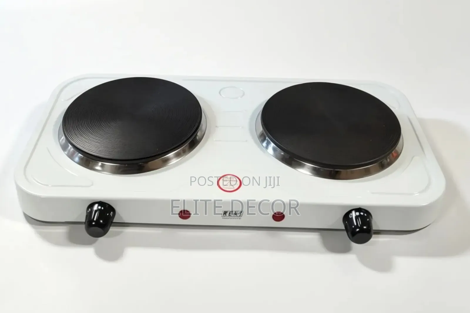 Reki Double Hot Plates Electric Cooker – Fast Heating, Durable