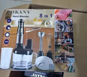 Sokany 8-in-1 Hand Blender 700w Stick Blender With Chopper Whisk