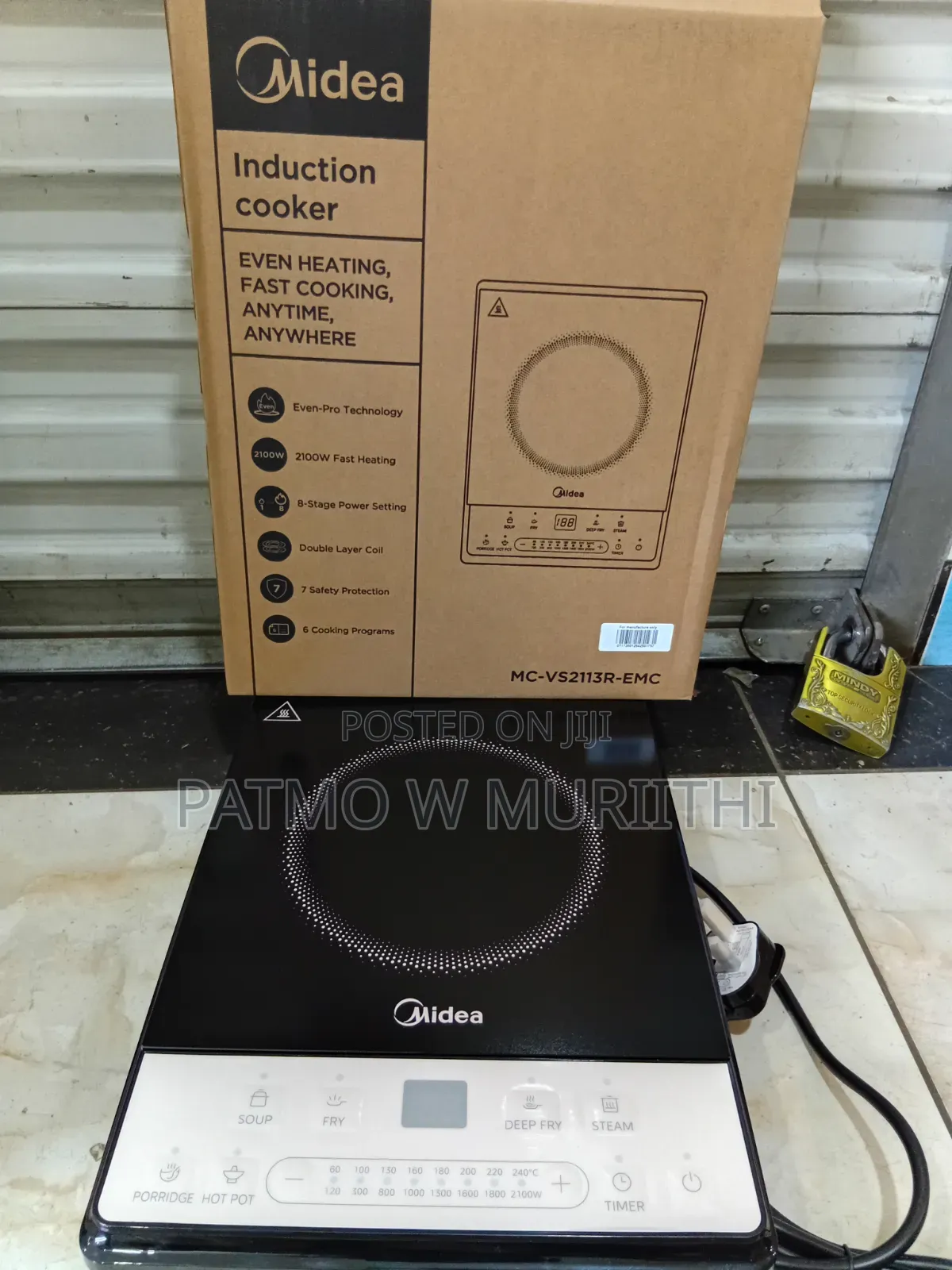 Midea Induction Cooker 2100 Watts