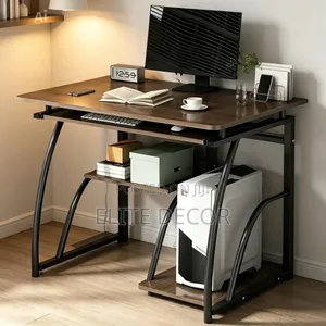1.2m Imported Study Office Desk In Black ,Dark Brown And Brown.