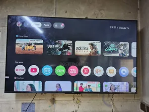 TCL 55" Frameless Google TV,Used