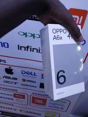 New Oppo A6x 128 GB Black