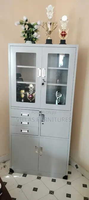 Secured Safe Box Office Cabinet