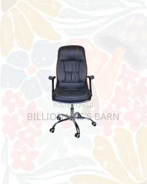 Executive Leather Office Chair High Back for Boardroom Ready Seating