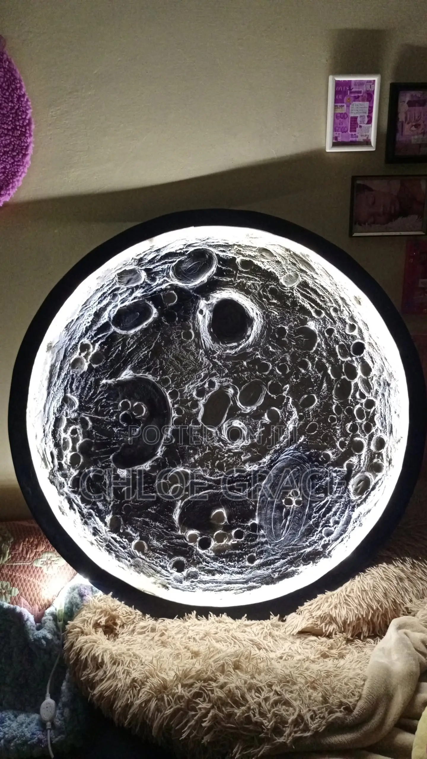 Handmade Diy Moon/Sun/World
