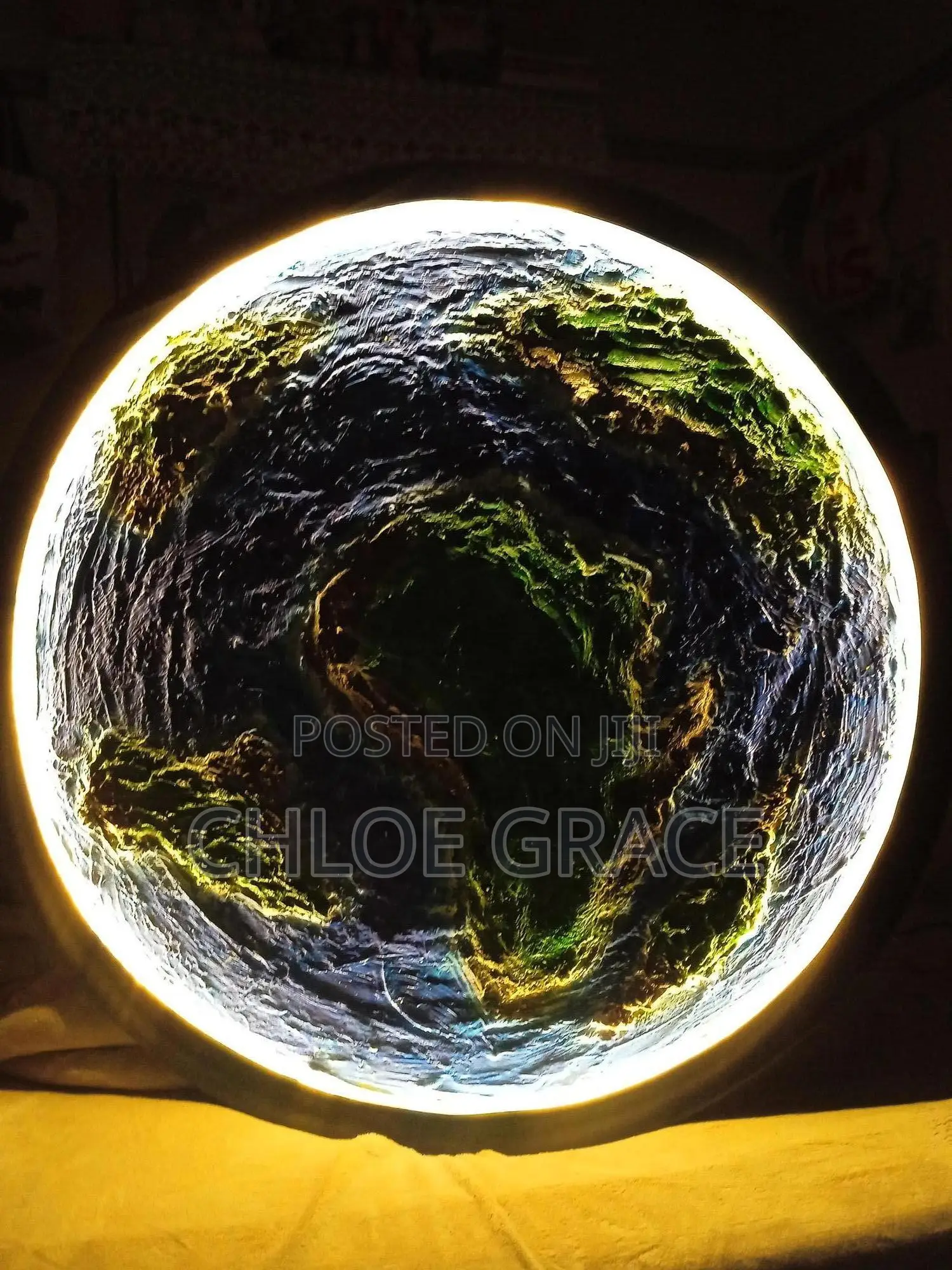 Handmade Diy Moon/Sun/World