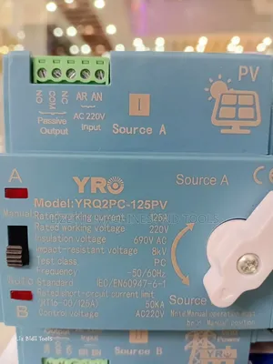 125a Yro Dual Power Automatic Change Over Switch