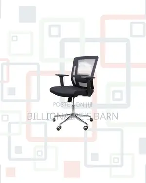 Barn Origin Chair Mid Back Chrome for Boardroom Ready Seating