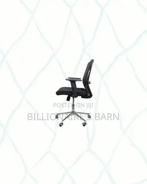 Barn Origin Chair Mid Back Chrome for Ergonomic Posture Support
