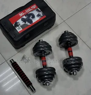 Adjustable 30kg Chrome Dumbbell
